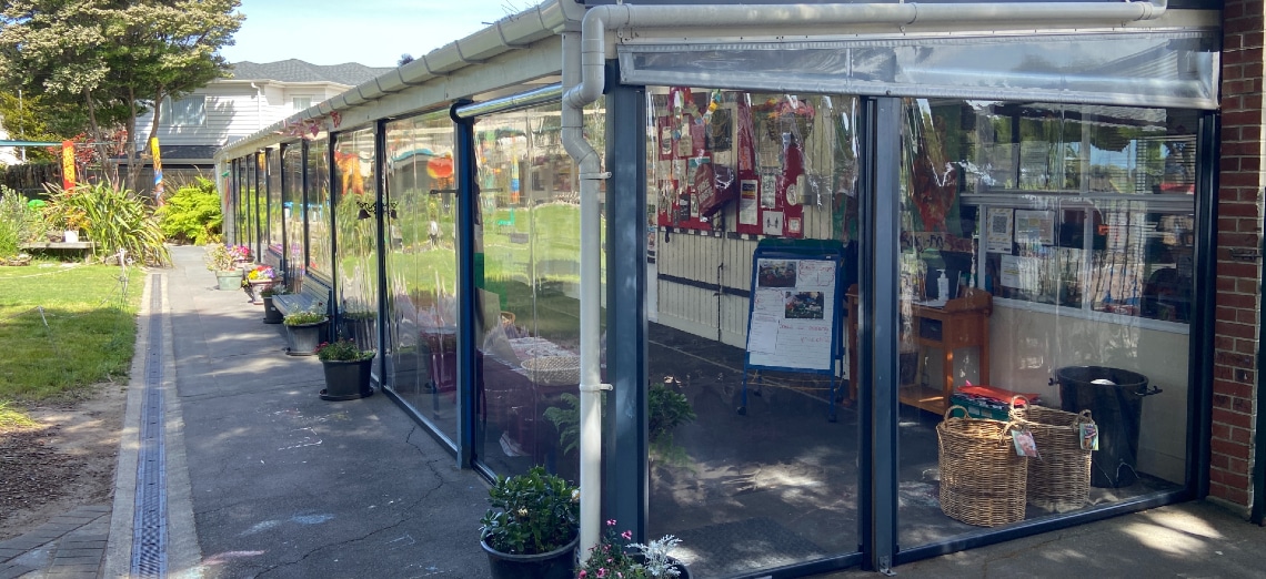 Kindy’s outdoor screens get a cosy makeover in Avondale