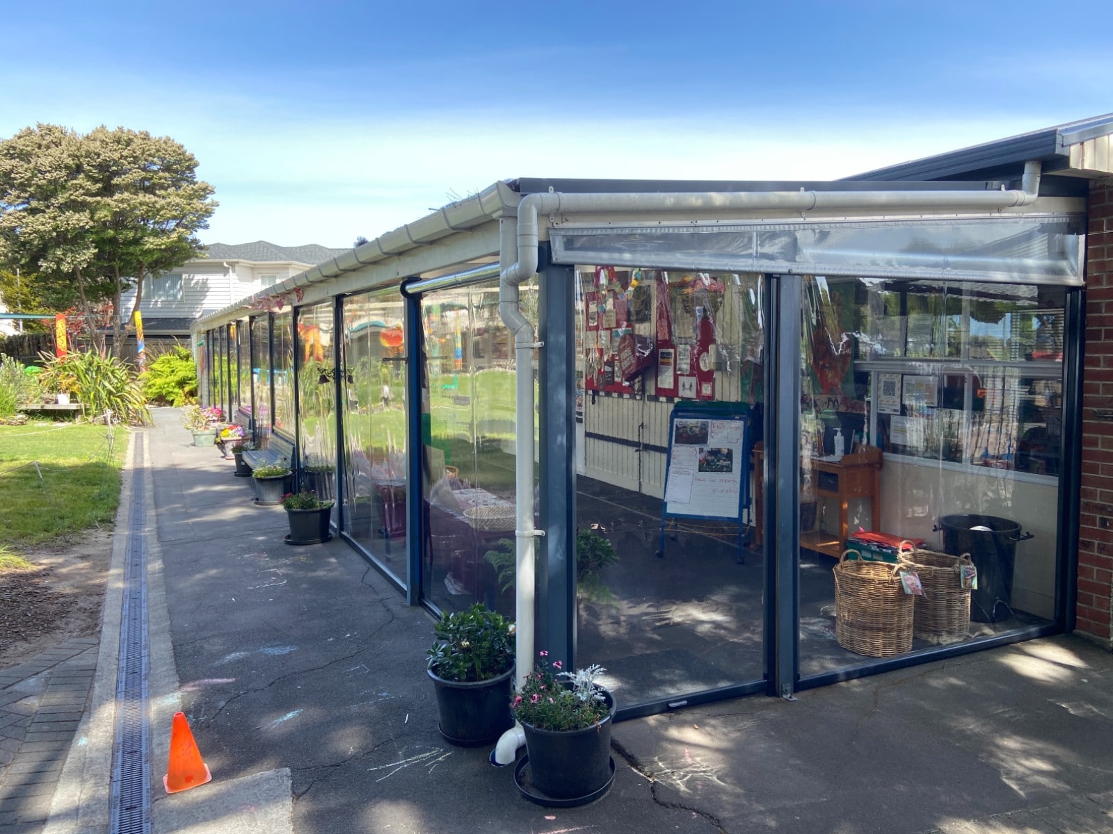 Kindy Outdoor Screens project in Auckland NZ - Results