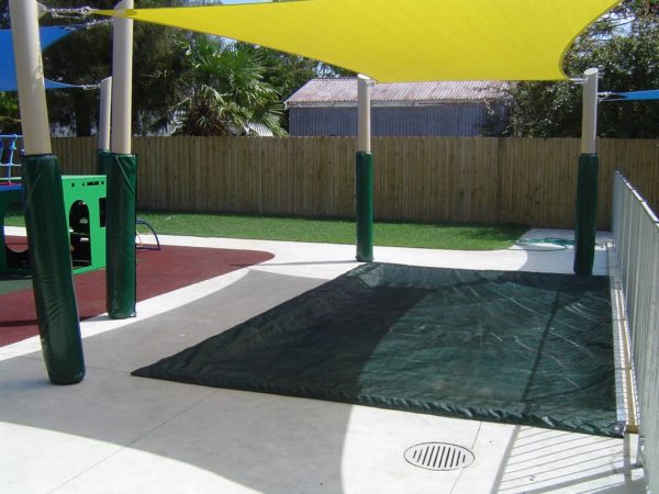 Sandpit cover at a School by Sunshade NZ