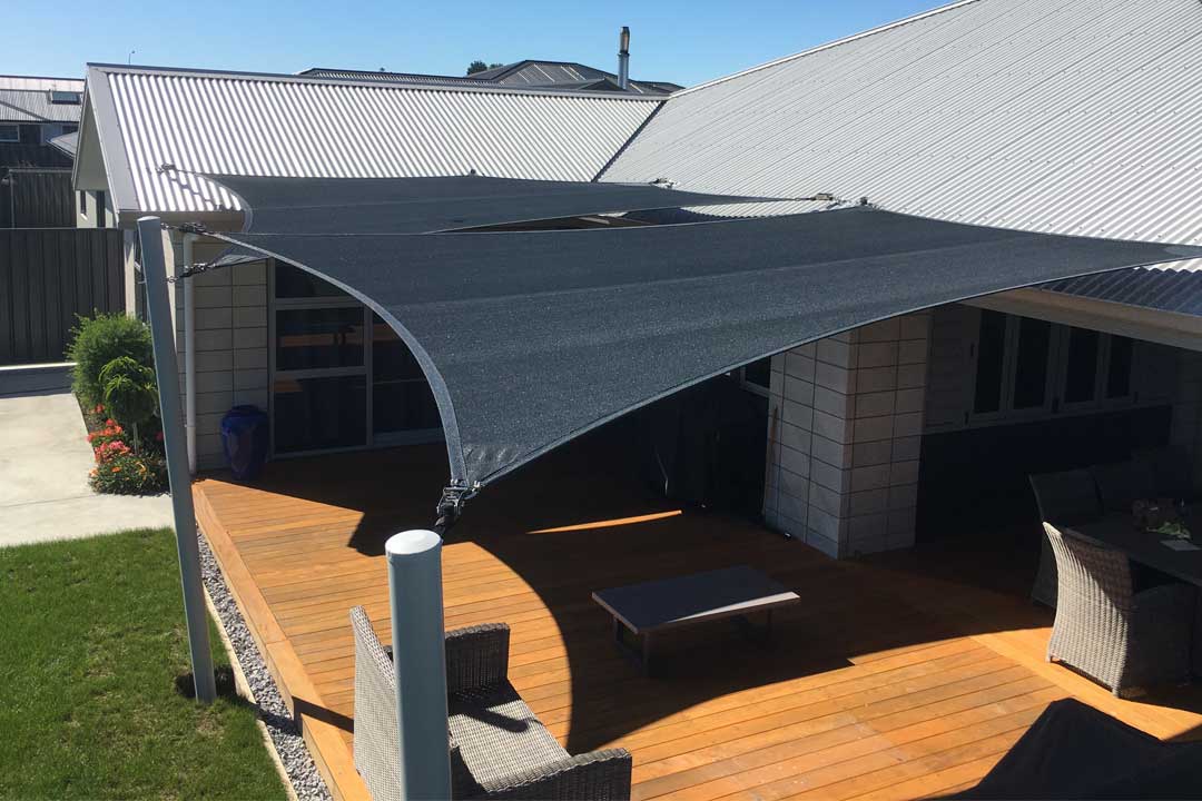 Quality shade sail solutions to protect your family in your outdoor living area