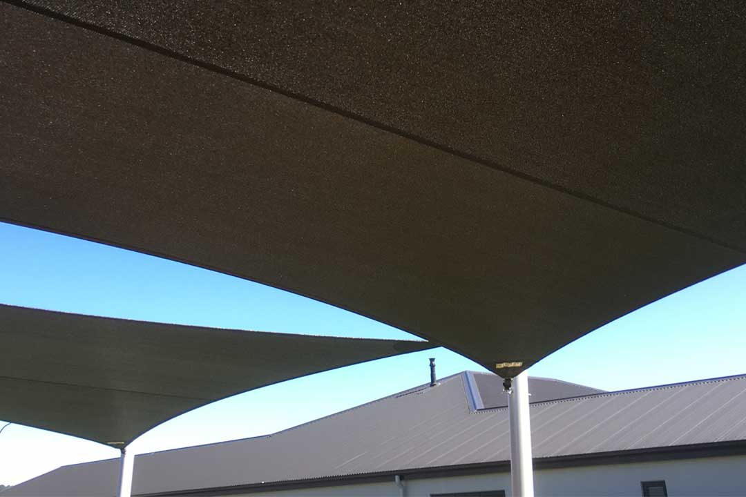 Sunshade quality canvas shade sails NZ