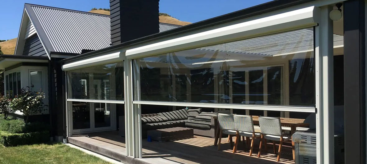 Ziptrak outdoor blinds and screens for NZ homes