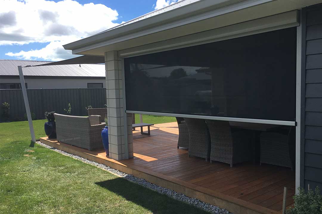 Ziptrak screens and shade sails provide UV protection for your home outdoor living areas